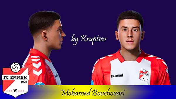 PES 2021 Mohamed Bouchouari Face