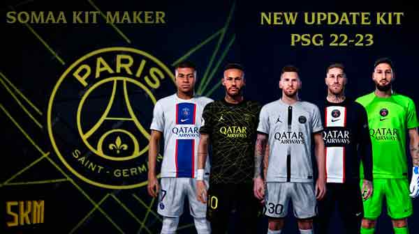 PES 2021 New Kits PSG 2022-23