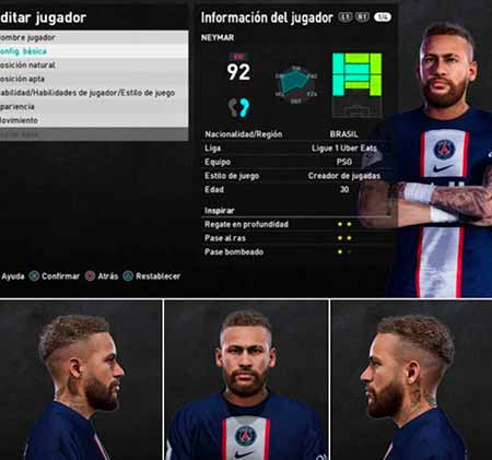 PES 2021 Neymar Jr New Look 2023