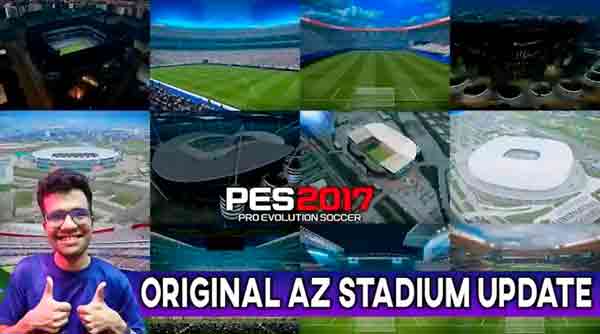 PES 2017 AZ Stadium Update 2023