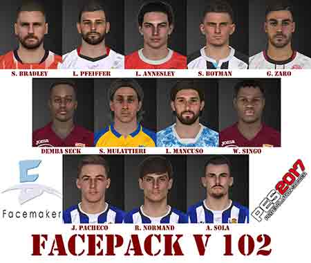 PES 2017 Facepack v102