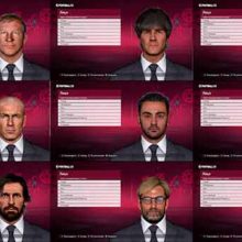 PES 2017 Manager Face Selector