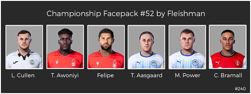 PES 2021 Championship Facepack v52
