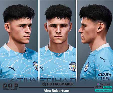 PES 2021 Face Alex Robertson
