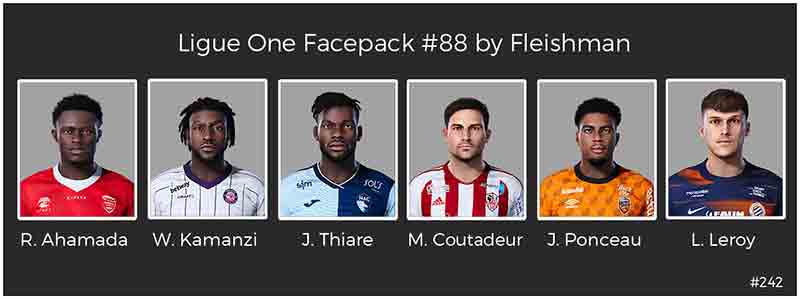 PES 2021 Ligue 1 Facepack v88