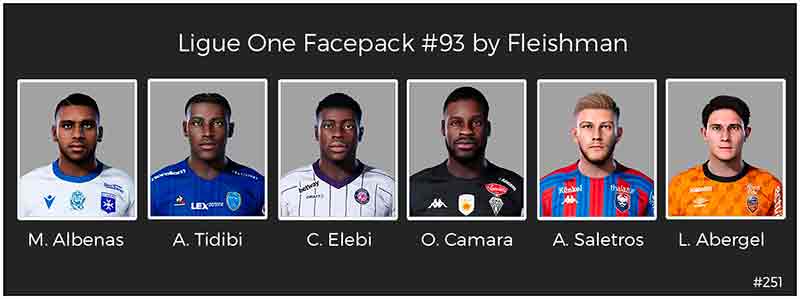 PES 2021 Ligue 1 Facepack v93