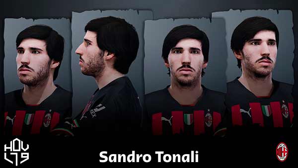 PES 2021 Sandro Tonali Face 2023