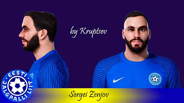 PES 2021 Sergei Zenjov Face