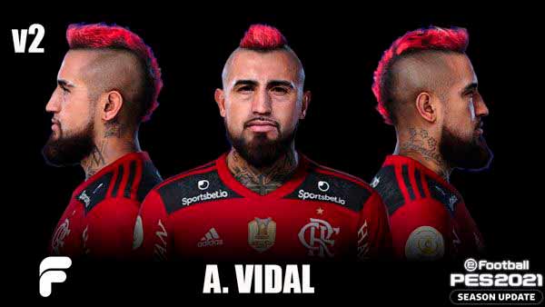 PES 2021 Face Arturo Vidal