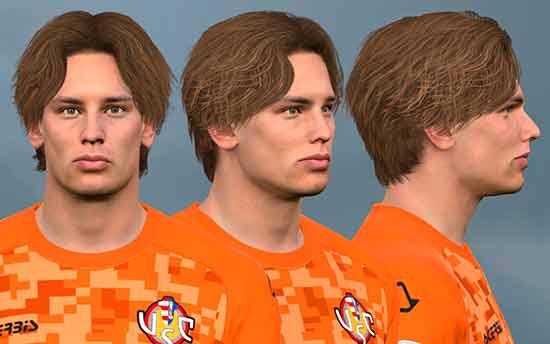 PES 2017 Marco Carnesecchi Face by WER Facemaker, patches