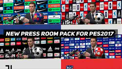 PES 2017 Press Room Pack From PES 2021
