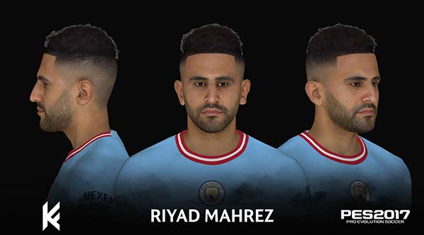 PES 2017 Riyad Mahrez Face 2023