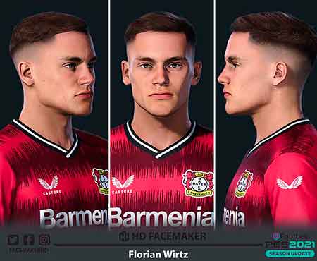 PES 2021 Face Florian Wirtz 2023