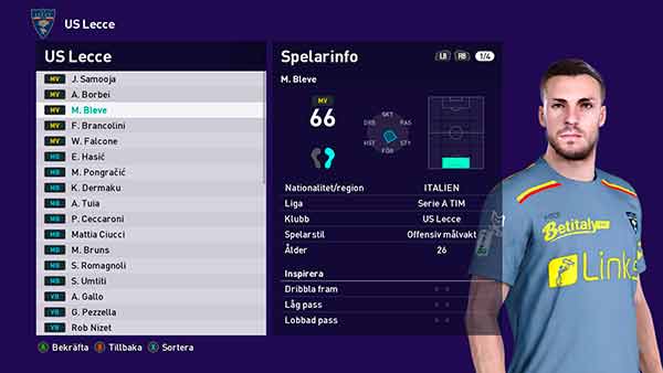 PES 2021 Face Marco Bleve