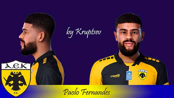 PES 2021 Paolo Fernandes Face