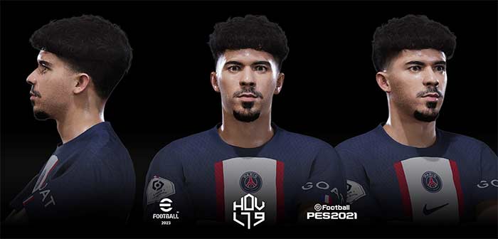 PES 2021 Vitinha Face #19.04.23 - maker "Hdv179" presented the updated face of footballer Vitinha Ferreira (Vitinha) from the nineteenth of April for eFootball Pro Evolution Soccer 2021. The midfielder from Portugal is a player of the French PSG.