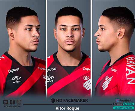 PES 2021 Vitor Roque Face 2023