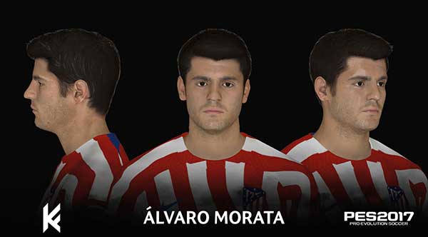 PES 2017 Álvaro Morata Face 2023