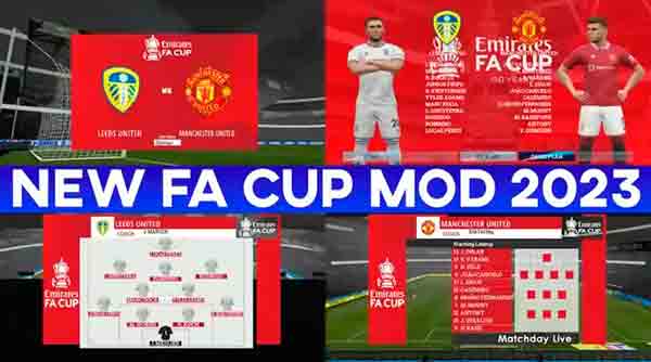 PES 2017 FA CUP Mod Season 2023