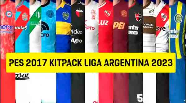 PES 2017 Liga Argentina Kitpack 2023