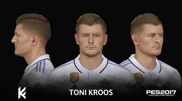 PES 2017 Toni Kroos Face 2023