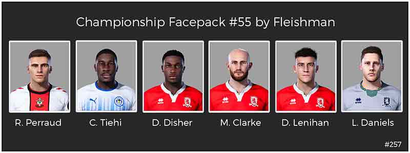 PES 2021 Championship Facepack v55