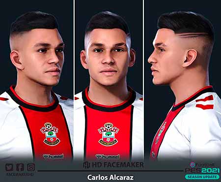 PES 2021 Face Carlos Alcaraz