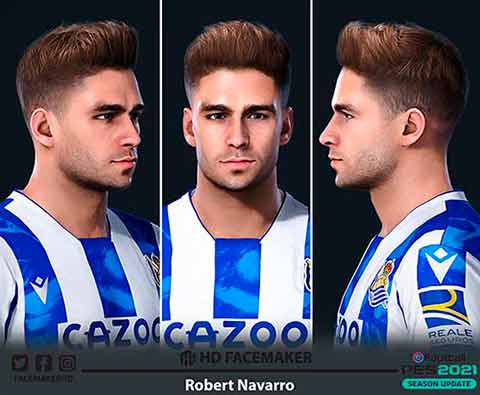 PES 2021 Face Robert Navarro