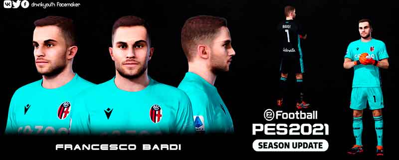 PES 2021 Francesco Bardi Face