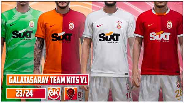 PES 2021 Galatasaray 2023-2024 Kits