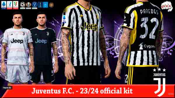 PES 2021 Juventus Official Kits 2024