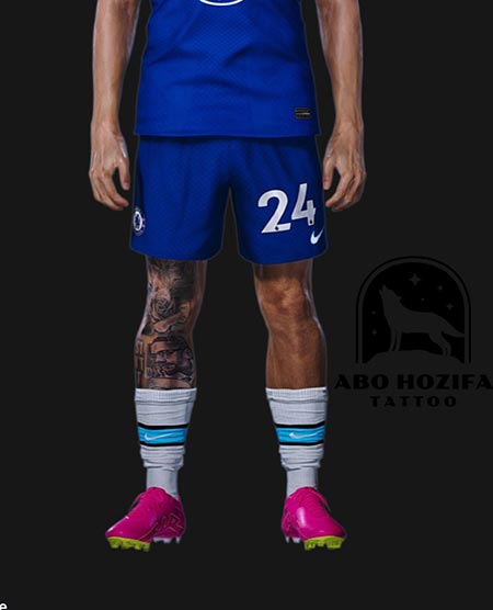 PES 2021 Reece James Right Leg Tattoo