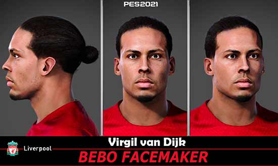 PES 2021 Virgil van Dijk Face #19.05.23