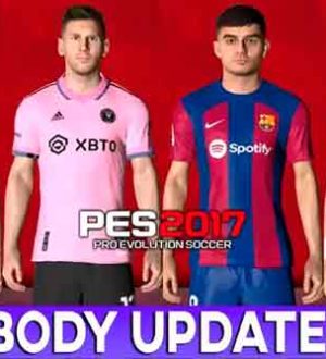 PES 2017 Body Mod Update 2023-24