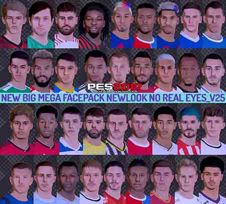 PES 2017 Facepack v25 Season 2023