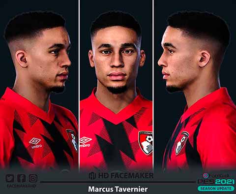 PES 2021 Face Marcus Tavernier