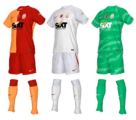 PES 2021 Galatasaray Kits 2023-24 (PNG)