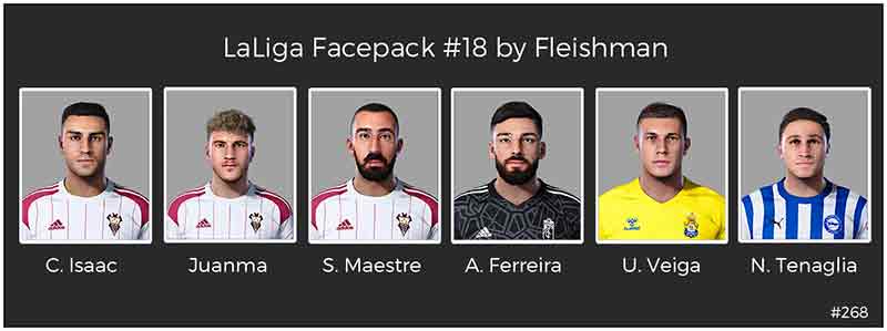 PES 2021 La Liga Facepack v18