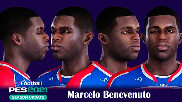 PES 2021 Marcelo Benevenuto Face by deNv, patches and mods