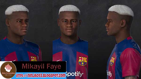 PES 2021 Mikayil Faye Face