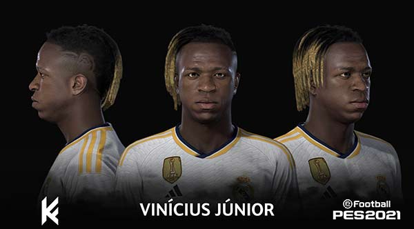 PES 2021 Vinicius New Hair 2023