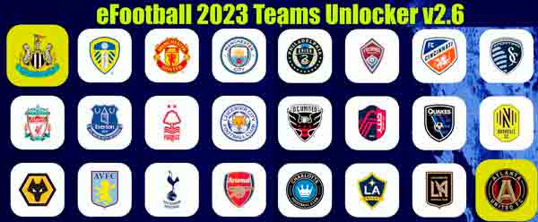 eFootball 2023 Teams Unlocker v2.6