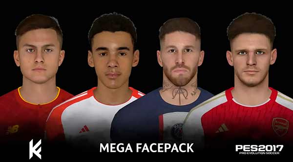 PES 2017 Big Facepack Season 2023