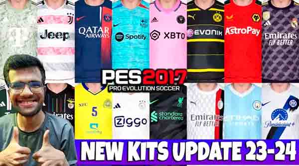 PES 2017 Kits Update Season 2024