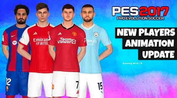PES 2017 Players Animation Mod Update