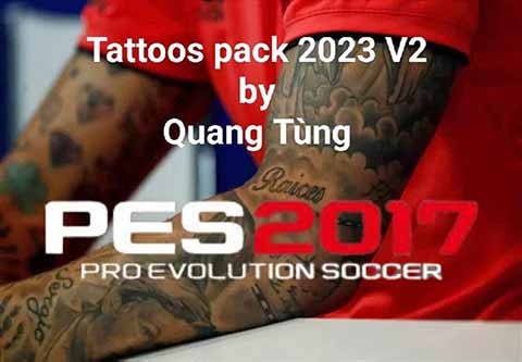 PES 2017 Tattoopack 2023 v2
