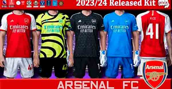 PES 2021 Arsenal FC Kitpack #28.07.23