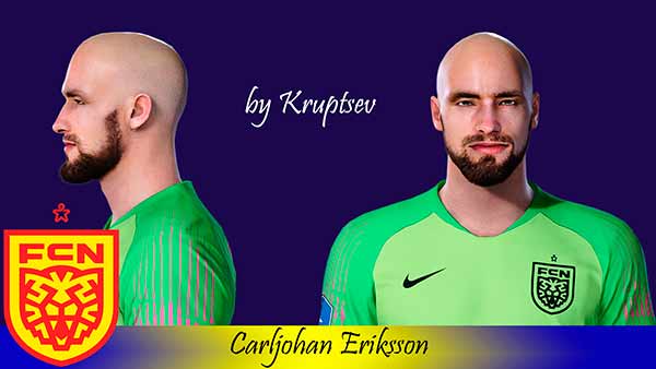 PES 2021 Carljohan Eriksson Face