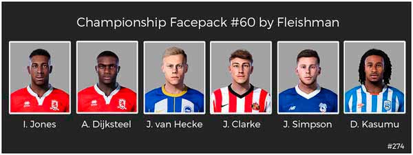 PES 2021 Championship Facepack v60