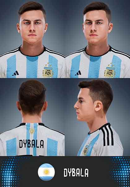 PES 2021 Dybala Face & Tattoo 2023